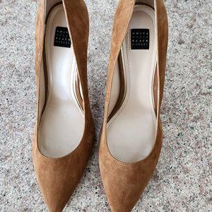Tan Suede Heels